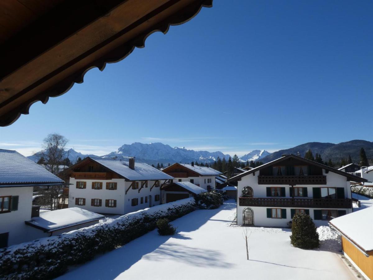 Gaestehaus Bergblick Wallgau Esterno foto