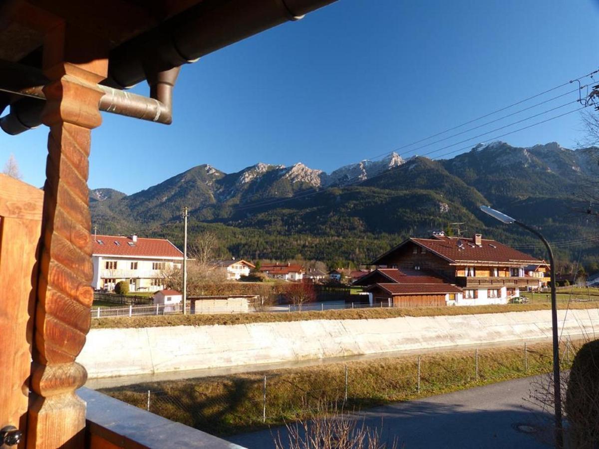 Gaestehaus Bergblick Wallgau Esterno foto