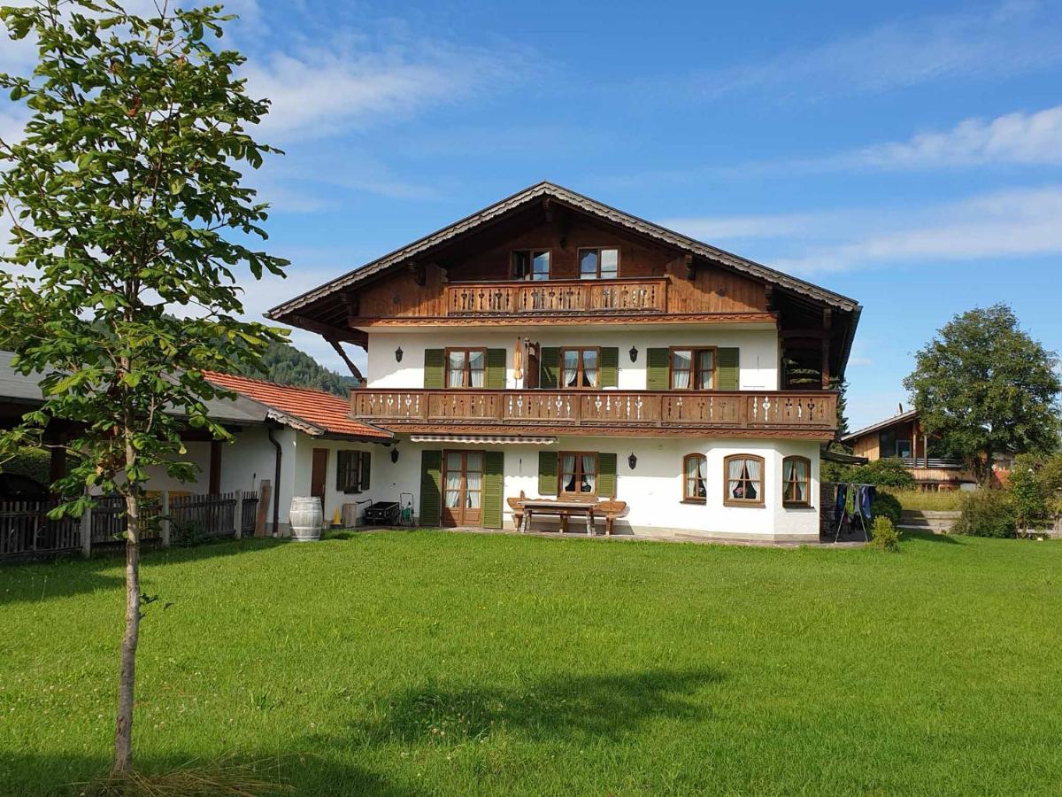 Gaestehaus Bergblick Wallgau Esterno foto