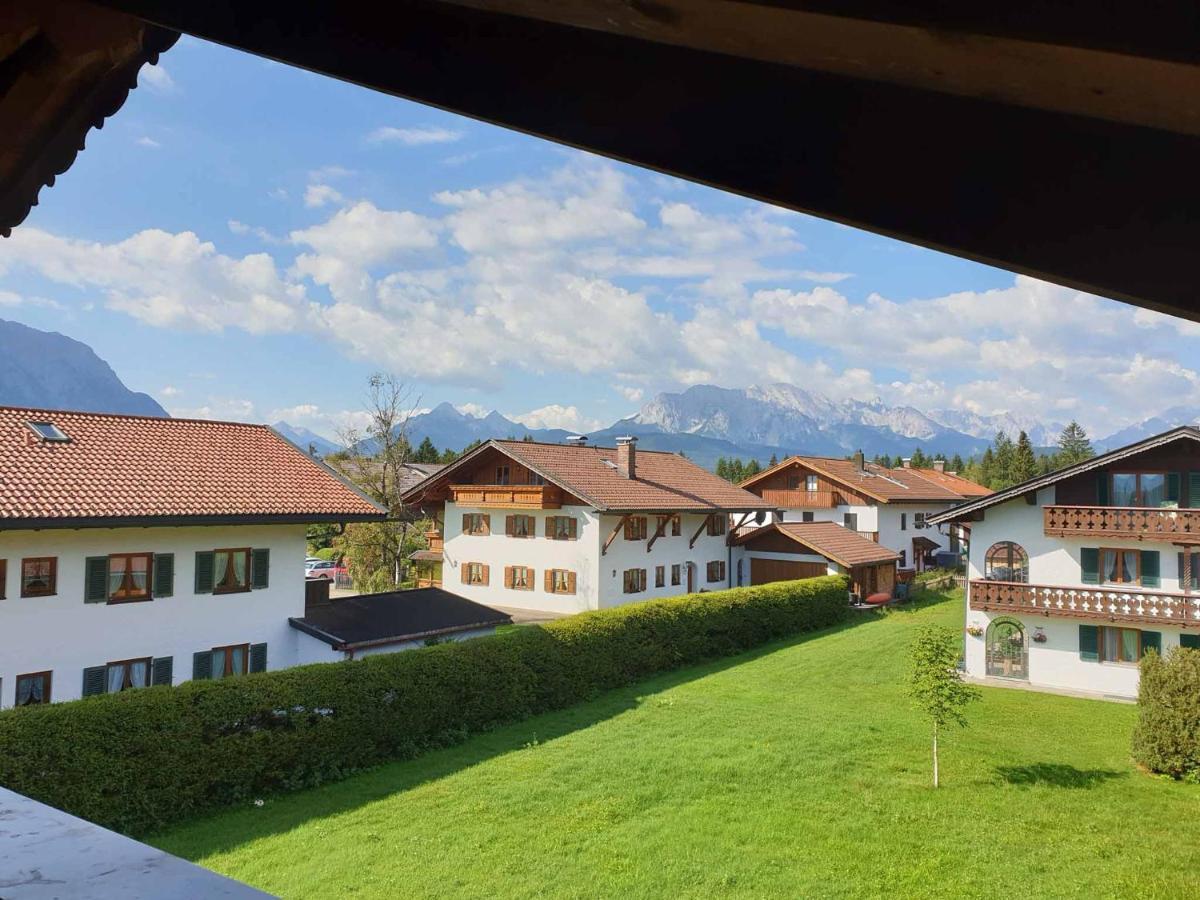 Gaestehaus Bergblick Wallgau Esterno foto